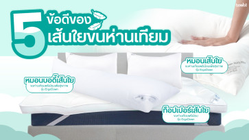 5 ข้อดีของเส้นใยขนห่านเทียม ทางเลือกใหม่ของคนเป็นภูมิแพ้