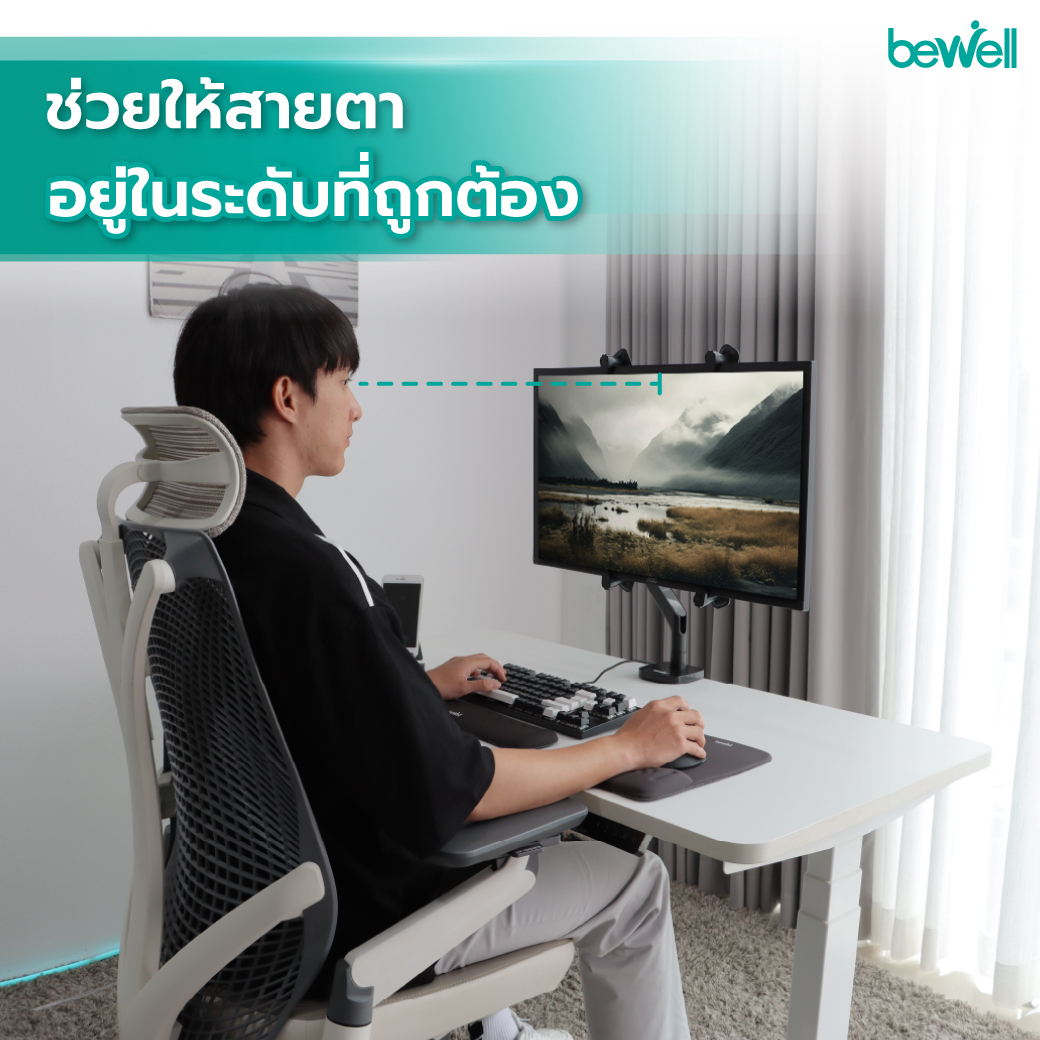 อะแดปเตอร์ต่อแขนจับจอสำหรับจอที่ไม่มีรู | Vesa Mount adapter