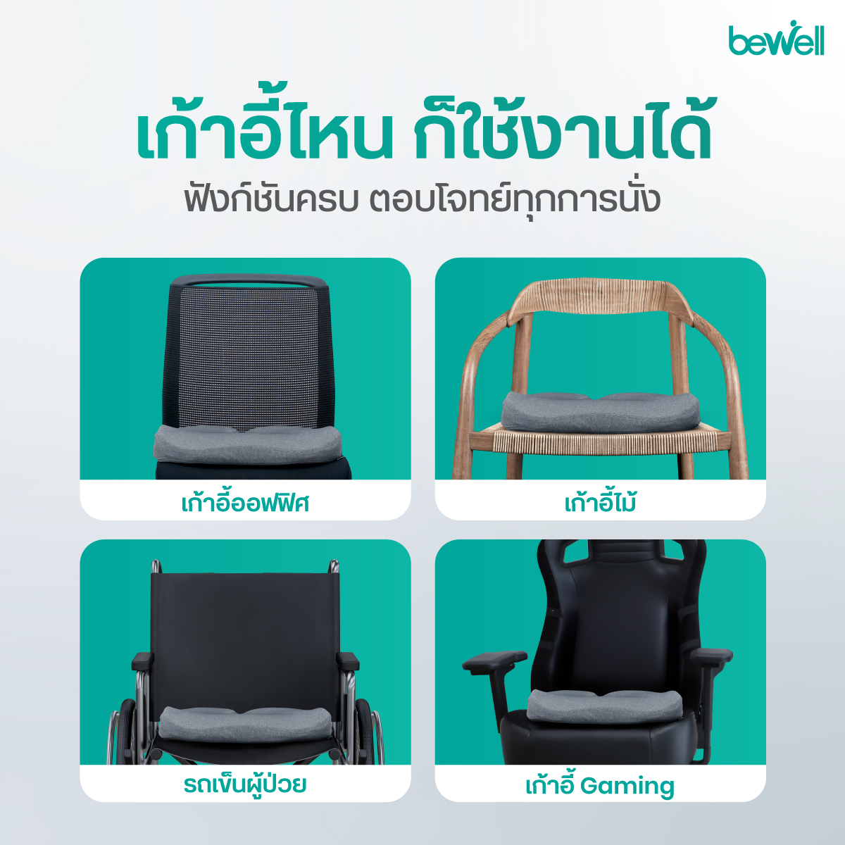 Anti-Slip Dots ปุ่มกันลื่นใต้เบาะ ยึดเกาะแน่น ไม่เลื่อนหลุด