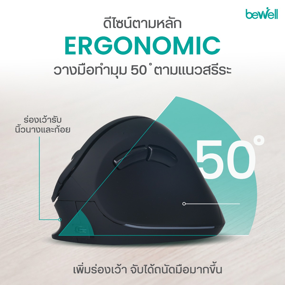 พรีเมี่ยมเมมโมรี่โฟม พร้อมปุ่มคลายกล้ามเนื้อช่วยลดความเมื่อยล้า
