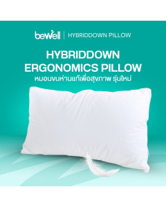 หมอนเพื่อสุขภาพ รุ่นไฮบริดดาวน์ | HybridDown Ergonomic Pillow