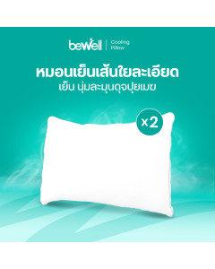 เซต หมอนเย็นเส้นใยเพื่อสุขภาพ 2 ชิ้น | Cooling Pillow Set