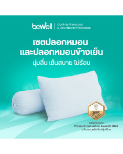 เซต ปลอกหมอนเย็น และ หมอนข้างเย็น | Set Cooling Pillowcase Roundbody Pillowcase