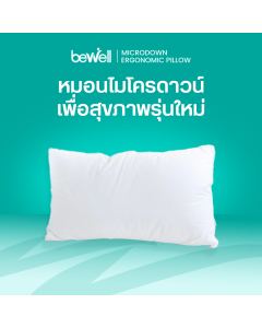 หมอนเพื่อสุขภาพ รุ่นไมโครดาวน์ | MicroDown Ergonomic Pillow