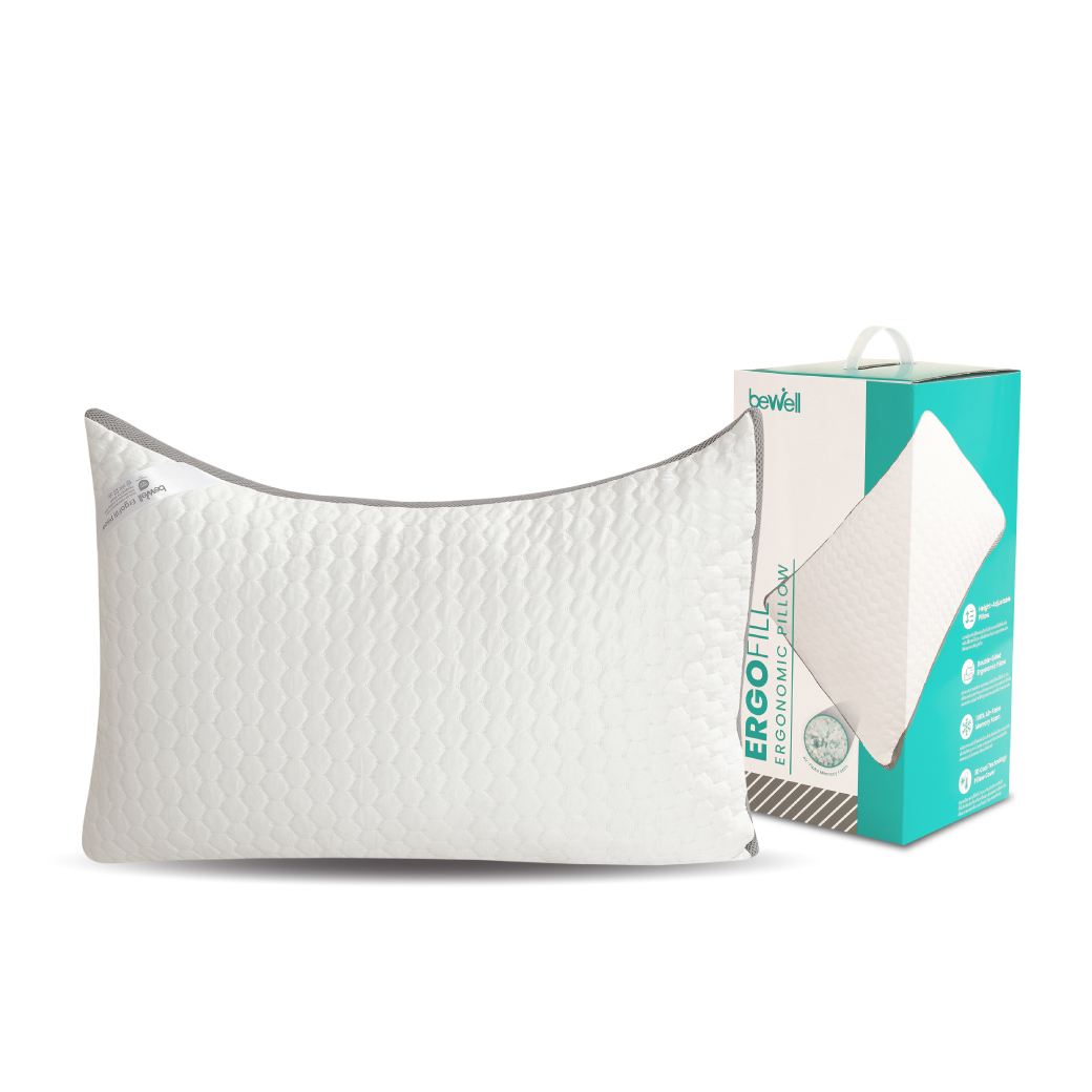 Bewell ErgoFill Pillow ปรับระดับความสูงได้ตามสรีระ