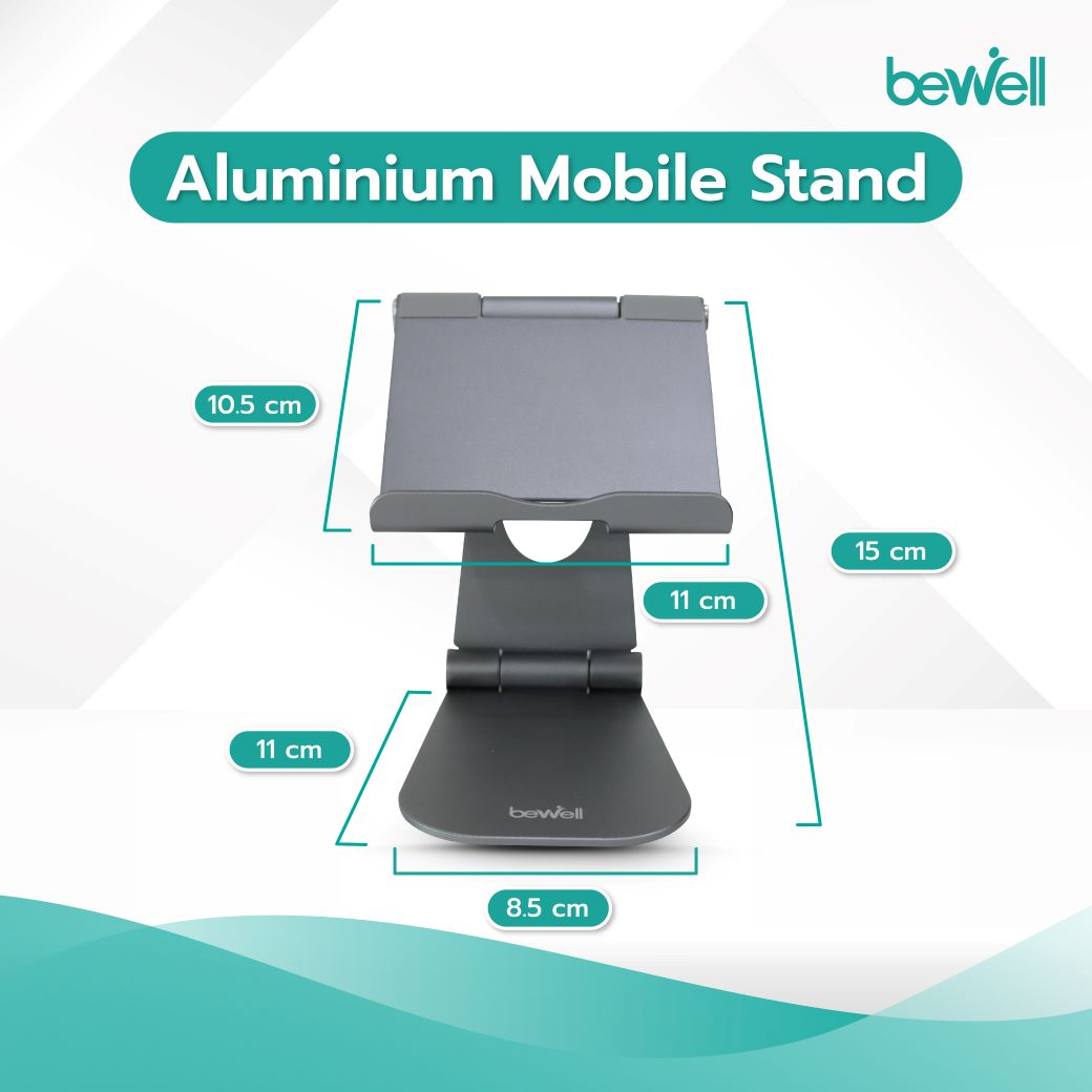 ที่วางแท็บเล็ตเพื่อสุขภาพ | Ergonomic Aluminium Tablet Stand