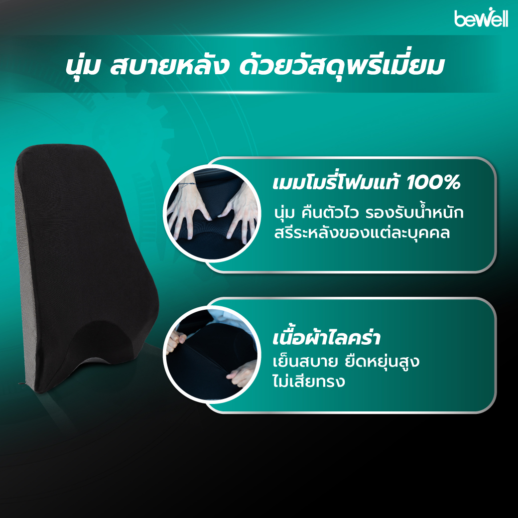 เบาะรองหลัง Bewell Gen 3 ใช้งานร่วมกับรถยนต์ไฟฟ้า EV Car