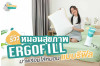รีวิว หมอนเพื่อสุขภาพ Ergofill มาพร้อมไส้หมอนรีฟิล ปรับระดับเองได้
