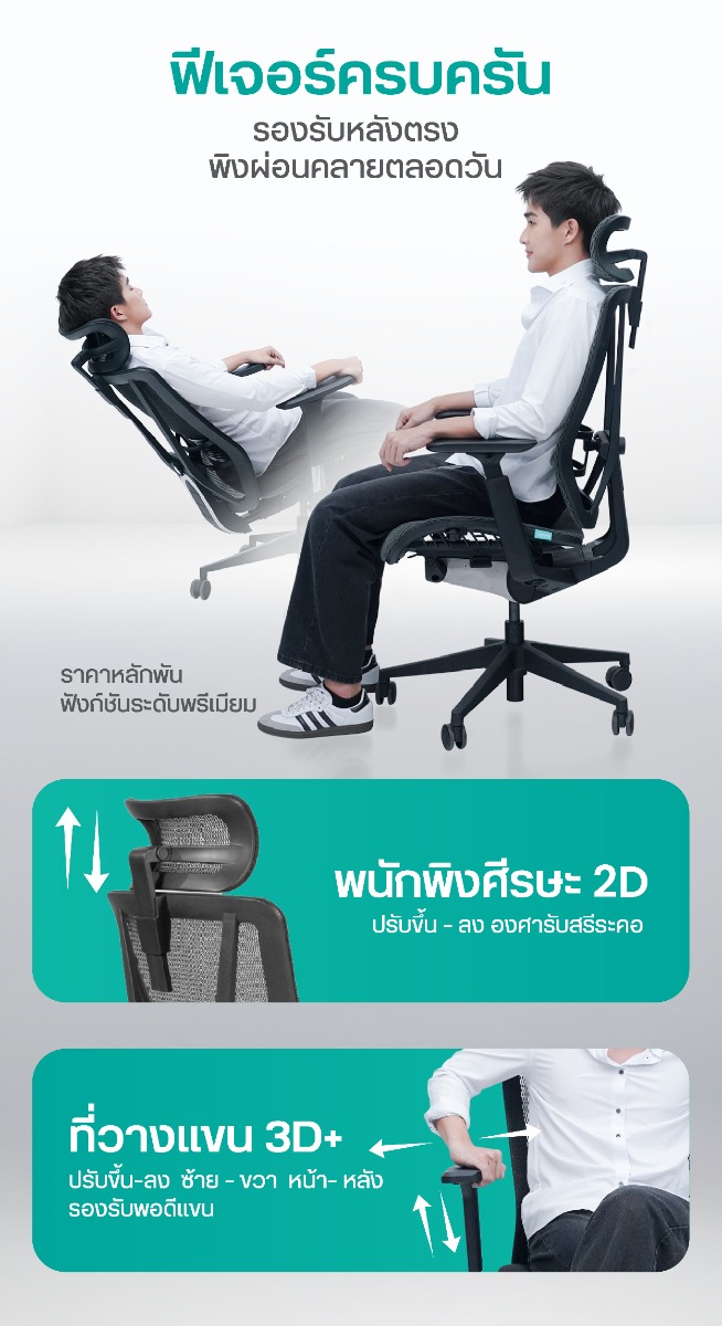 Bewell Enfold Ergonomic Chair