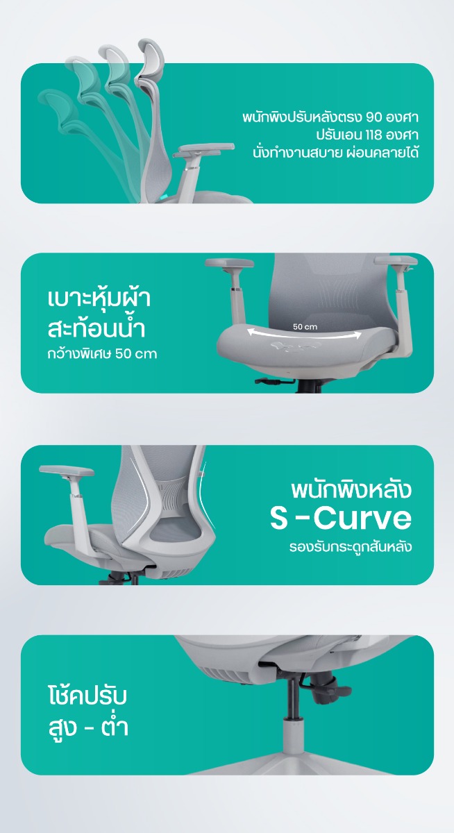 Bewell Foster Plus Ergonomic Chair