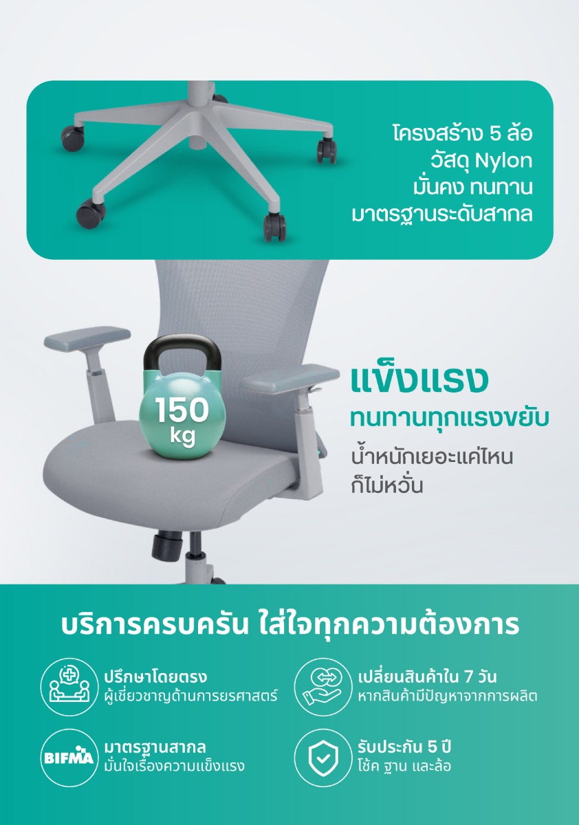 Bewell Foster Plus Ergonomic Chair