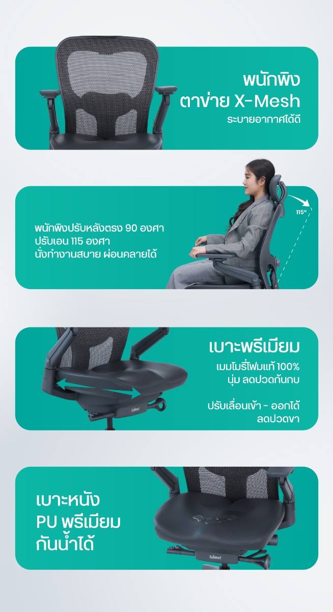 Bewell Enclose Plus Ergonomic Chair