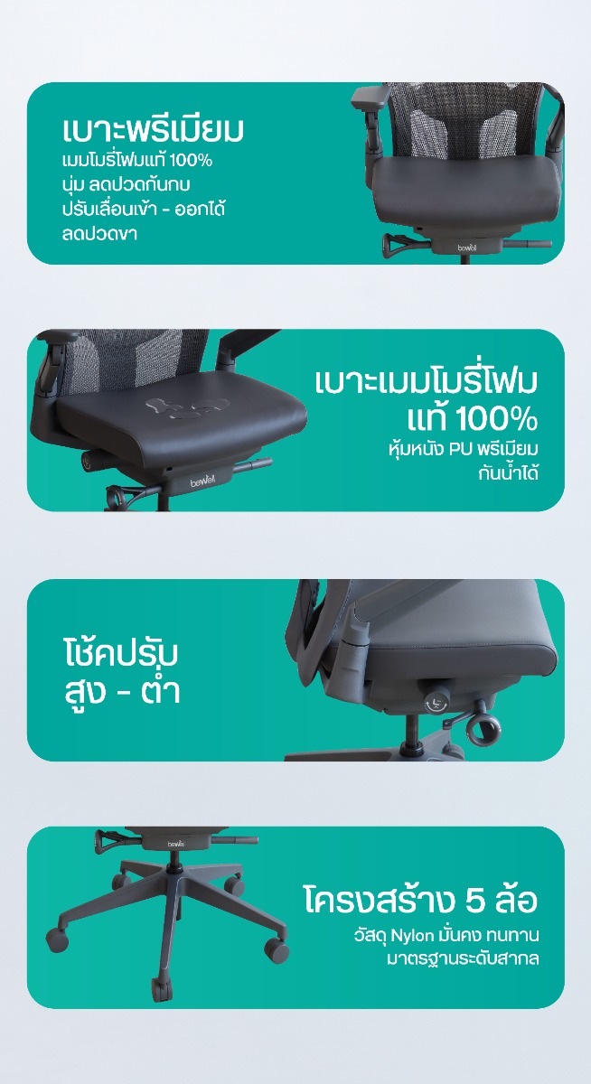 Bewell Enclose Ergonomic Chair