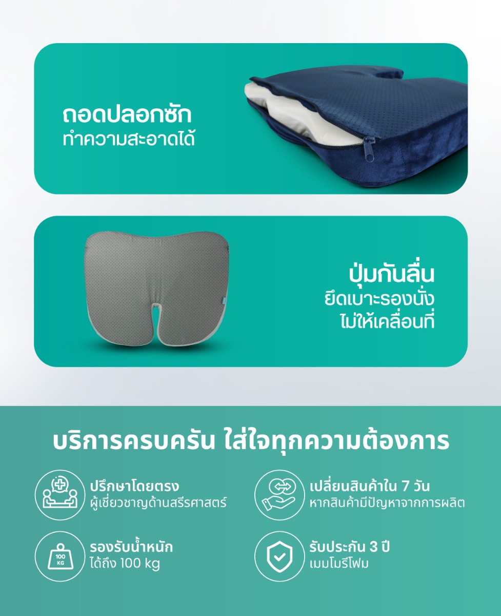 Bewell Healthy Seat Ergonomic Cushion