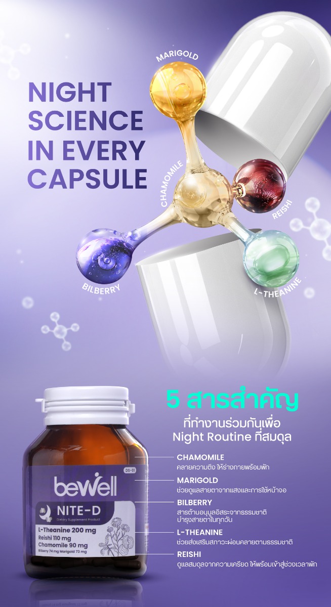 Bewell Nite-D Key Ingredients