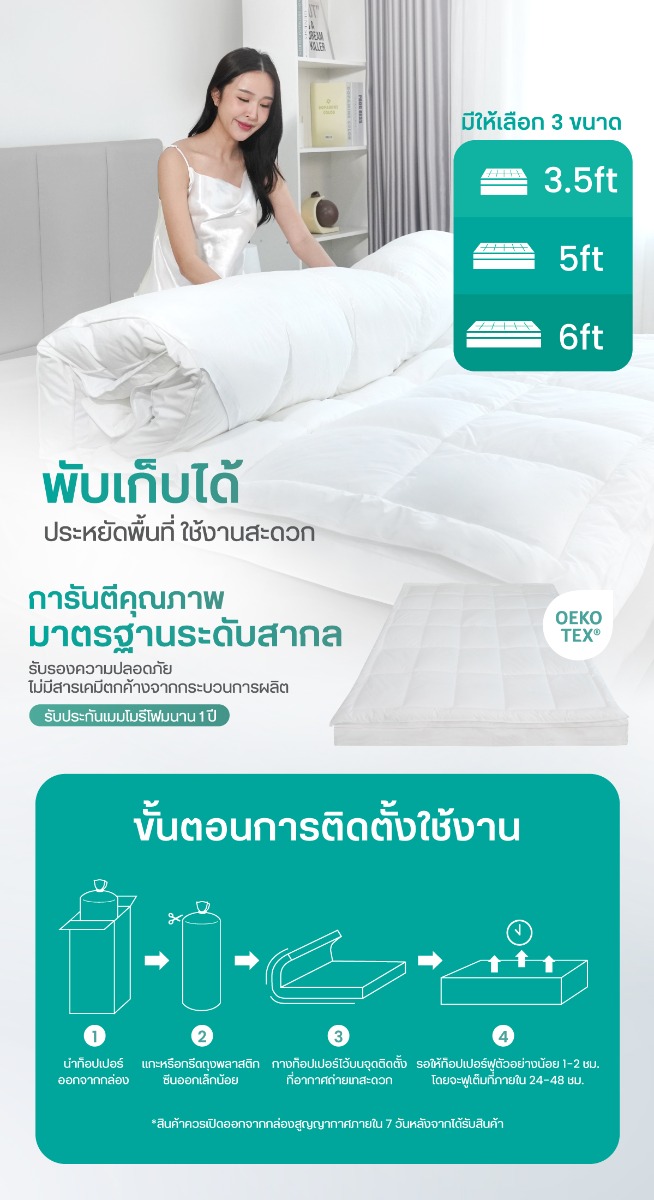 Bewell CloudFill Plus Topper 12cm Thick 3D Virgin Fiber