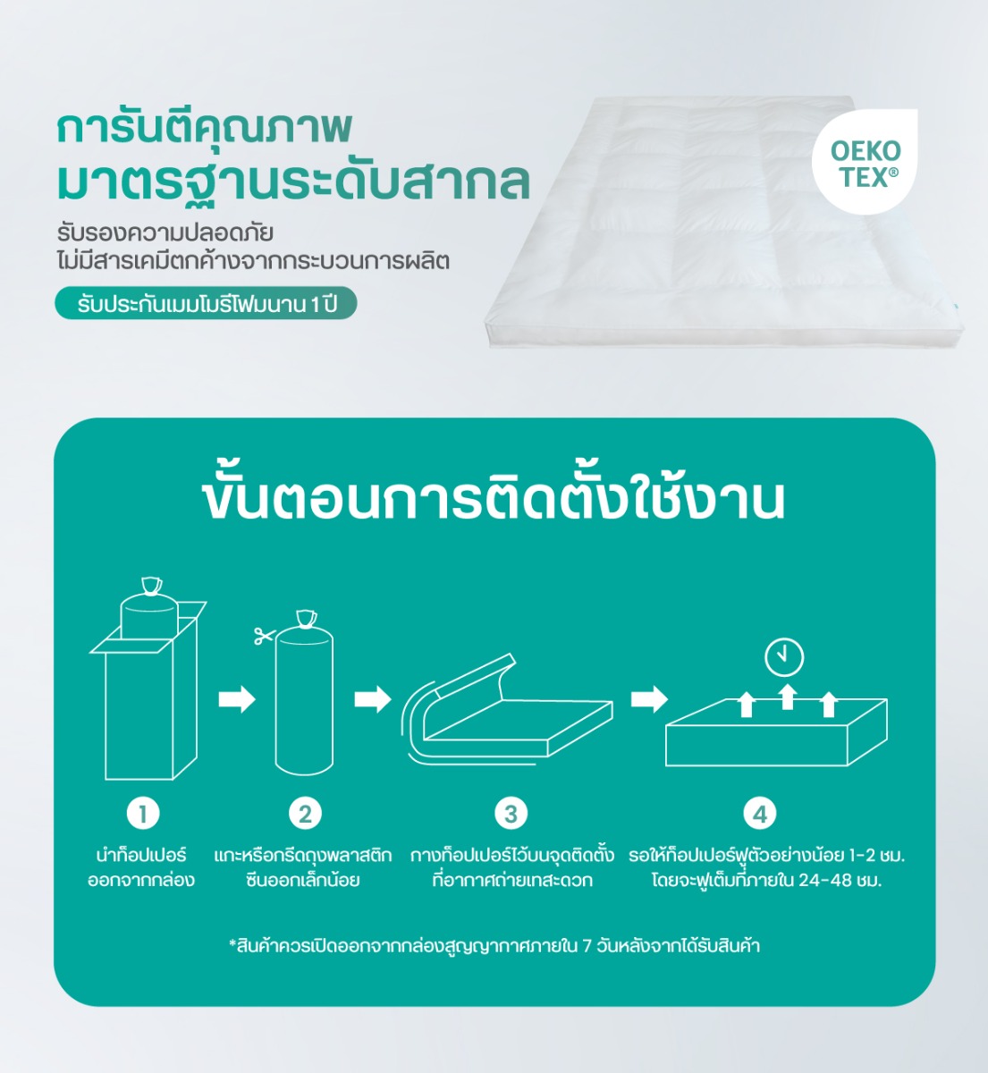 Bewell CloudFill Topper 10cm Thick 3D Virgin Fiber