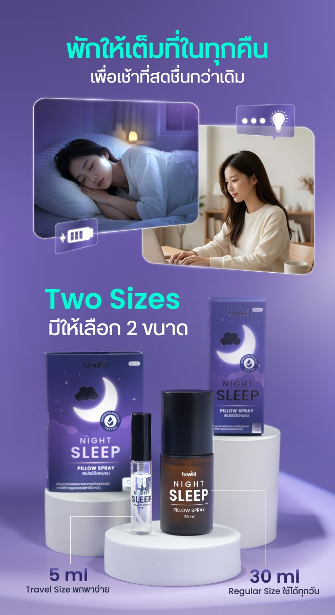 Bewell Night Sleep Pillow Spray 04