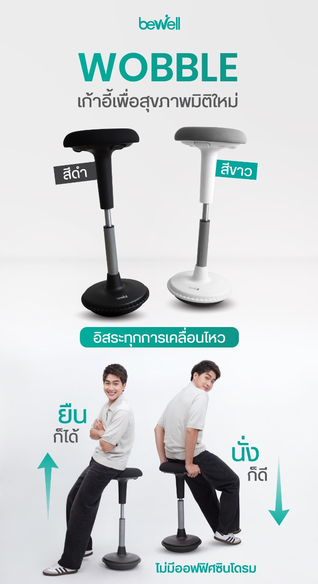 Bewell Ergonomic Wobble Chair