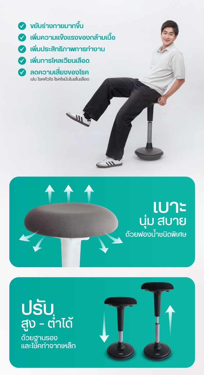 Bewell Ergonomic Wobble Chair