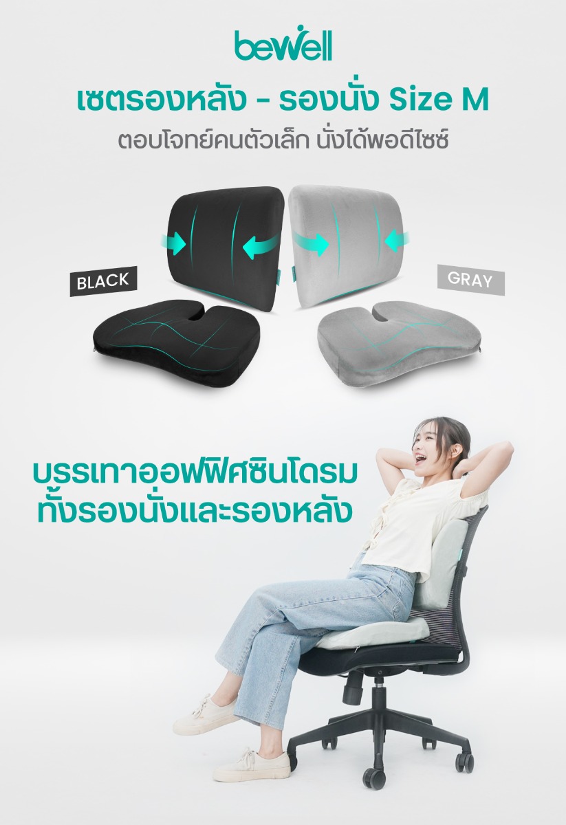 เซตเบาะเพื่อสุขภาพ H10+HT002